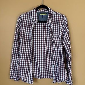 Prince Fox Maroon Button Up